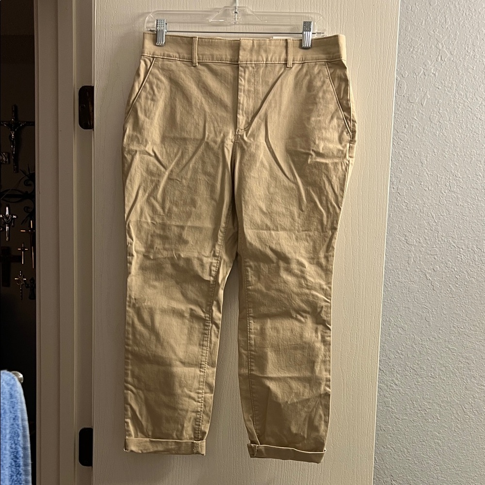 LOFT  Chino Pants in Light Tan
